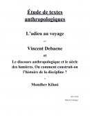 L’adieu au voyage – Vincent Debaene et Le discours anthropologique et le siècle des lumières. Ou comment construit-on l’histoire de la discipline ?