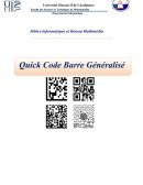 Généralités sur les codes barres