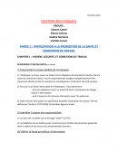 Gestion des Risques - HYGIENE, SECURITE, ET CONDITIONS DE TRAVAIL