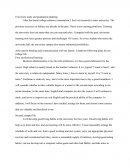 University study and graduation planning