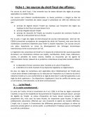 Les sources du droit fiscal