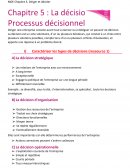 La décision et le processus décisionnel