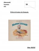 Manon lescaut fiche de lecture