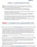 THEME 2 responsabilité civile