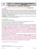 Iphone et document Produit mondialisé