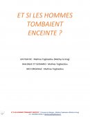 Et si les hommes tombaient enceintes ?