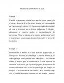 Commentaire de texte