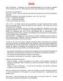 Fiche de révision droit