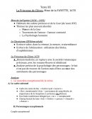 Fiche et Plan Bac Français Oral : La princesse de Clèves