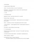 Lecture analytique Le Rapport de Brodeck, Phullipe Claudel