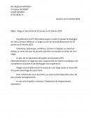 Stage en Electricité du 07 janvier au 01 février 2019