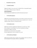 PROJET DE SOIN PREMIERE ANNEE