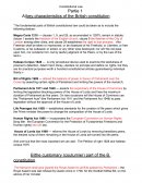 English constitutional law (lectures 1-6)