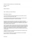 Lettre de présentation