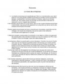 Le moral des entreprises
