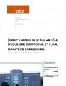 Rapport de stage BTS ESF 1ère année