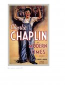 Analyse "Les Temps Modernes" Charlie Chaplin