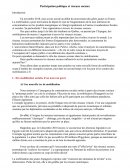 Participation politique et réseaux sociaux
