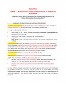 Thème 2 chapitre 1 Quels sont les fondements du commerce international et de l’internationalisation de la production ?