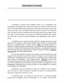 Dissertation De français