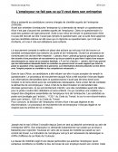 L'employeur ne fais pas ce qu'il veut dans son entreprise