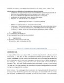 La responsabilité délictuelle dissertation