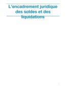 L'encadrement juridique des soldes