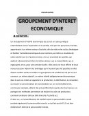 Groupement d'intérêt Economique Maroc