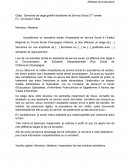 Lettre motivation ASS