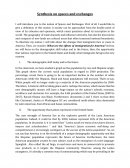 Synthèse Espaces et Echanges