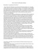 Le peuple peut-il être libre ?
