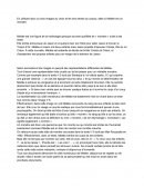Question de corpus "Médée"