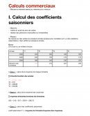 Calculs commerciaux