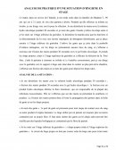 Analyse de situation d'hygiène en stage