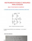 Transistor bipolaire en amplification