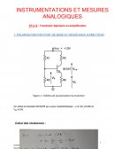 Transistor bipolaire en amplification