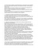 Objet d'étude: Le développement durable
