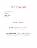 TPE : quelle place l'argent occupe-t-il dans le monde du football ?