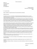 Lettre de motivation, candidature à l’emploi saisonnier d'un poste polyvalent au starbucks