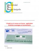 Impôt sur le revenu en France