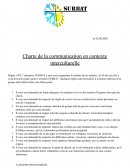 Charte de la communication en contexte interculturelle
