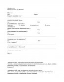 Questionnaire sur l'alcool