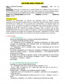 Lecture analytique La Fontaine LE RENARD ET LE BOUC