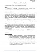 Projet de soin IDE