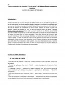 Lettre de Rodolphe, Madame Bovary