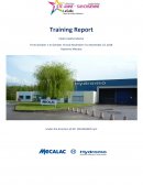 Training report