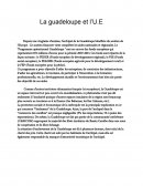 LA GUADELOUPE ET L'U.E