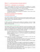 Cours droit constitutionnel : le président de la république