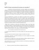 Suffit-il d'avoir confiance de soi pour se connaitre ?