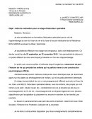 Lettre de motivation stage